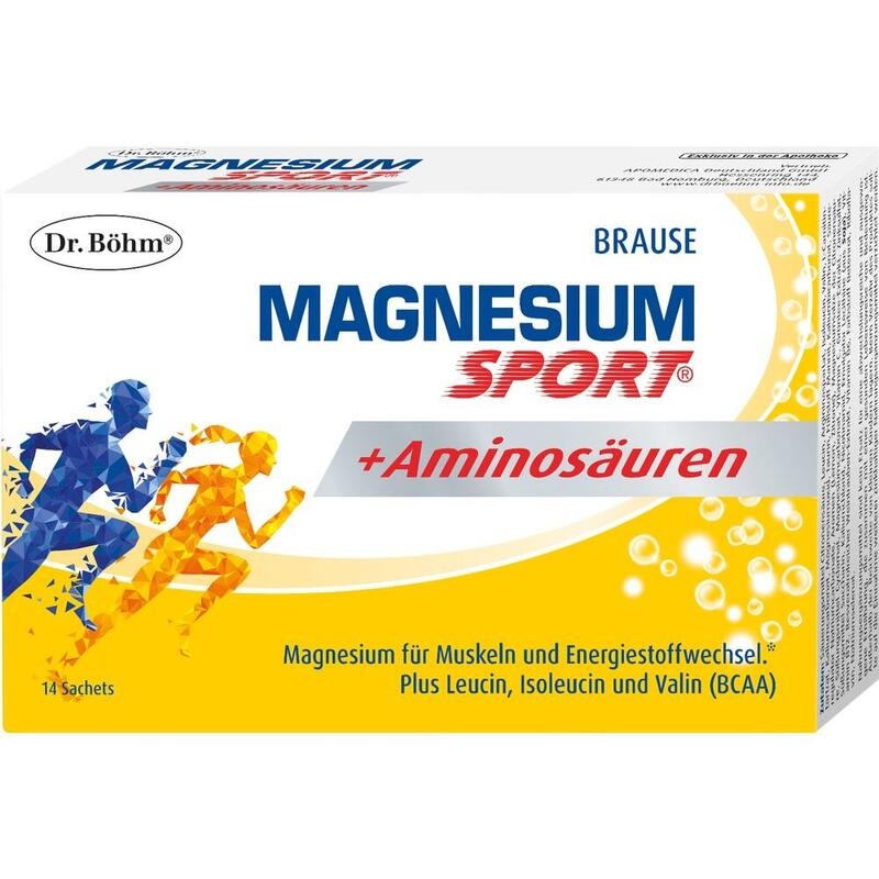 DR.BÖHM Magnesium Sport+Aminosäuren Granulat