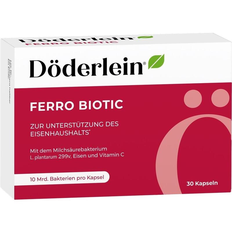 DÖDERLEIN Ferro Biotic Eisen+Milchsäurebakt.Kaps.