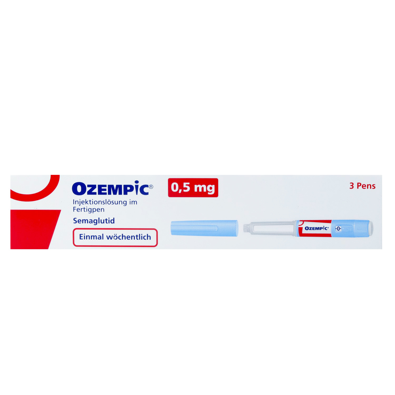 OZEMPIC 0,5 mg Injektionslösung im Fertigpen 3ml