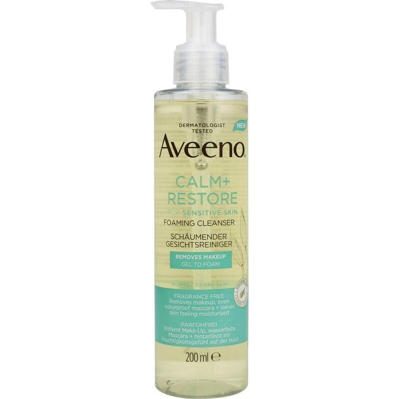 AVEENO Calm+ Restore schäumender Gesichtsreiniger