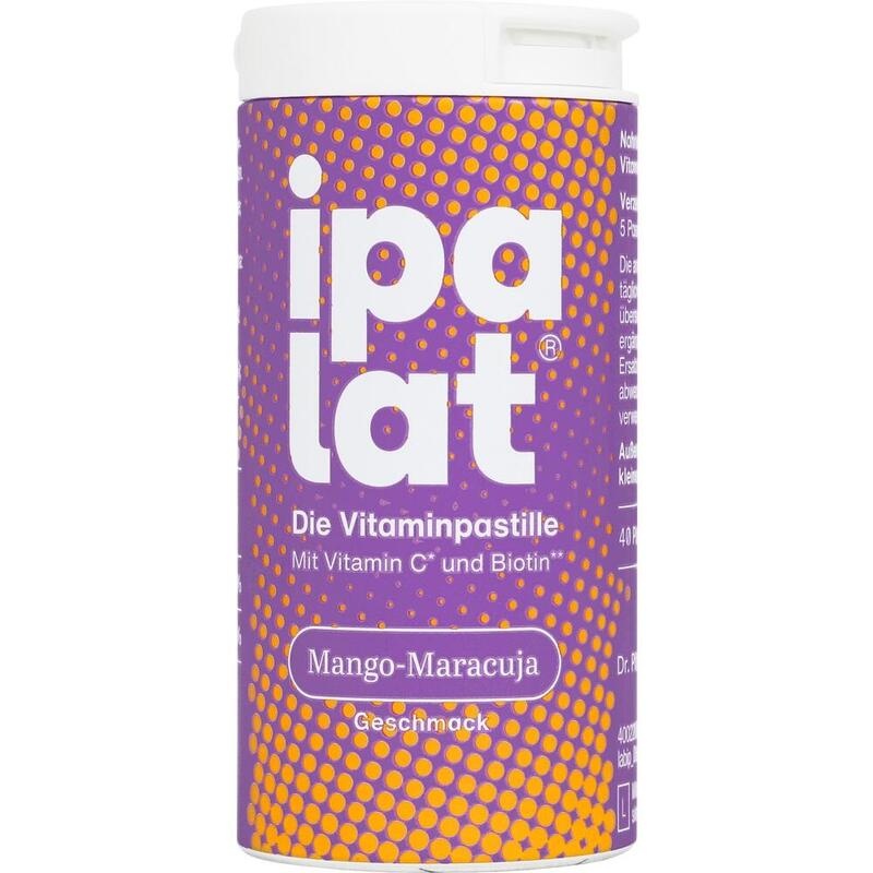 IPALAT Die Vitaminpastille Mango-Maracuja