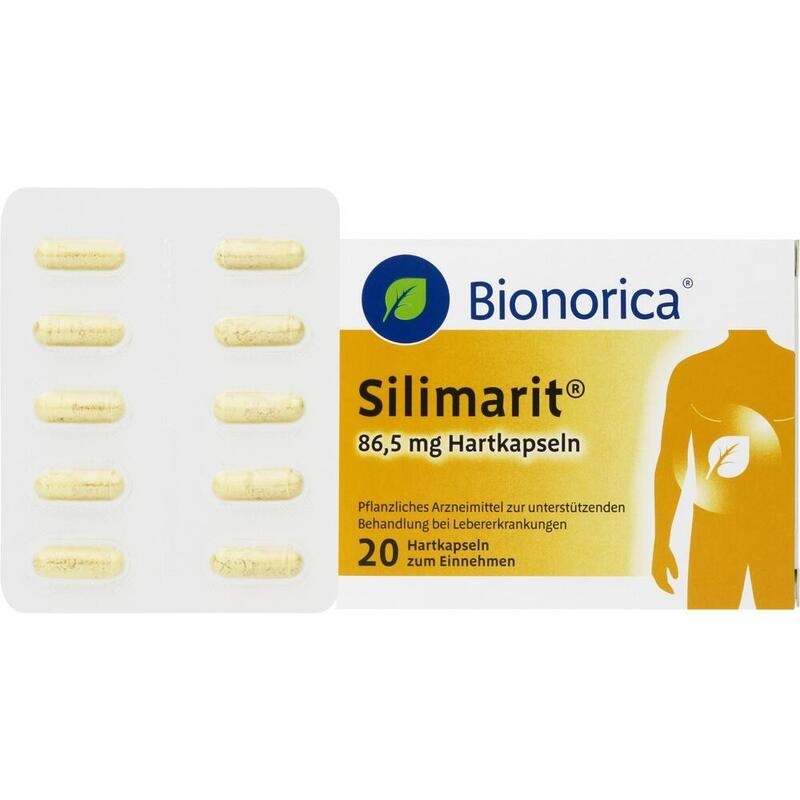 SILIMARIT 86,5 mg Hartkapseln
