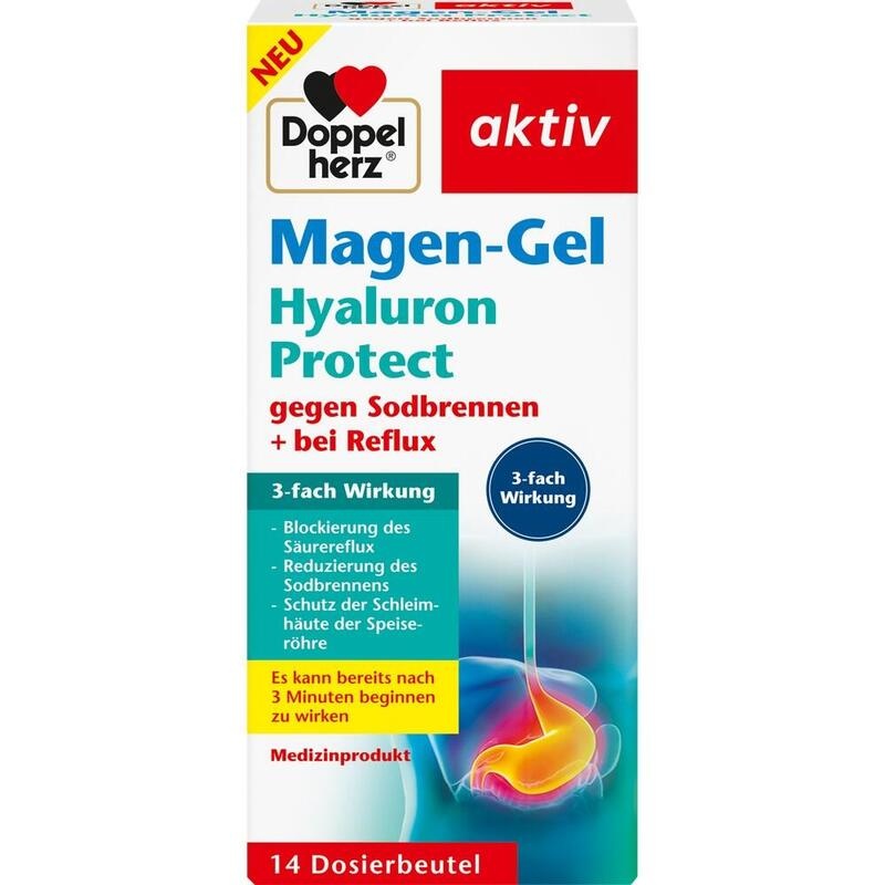 DOPPELHERZ Magen-Gel Hyaluron Protect Dosierbtl.