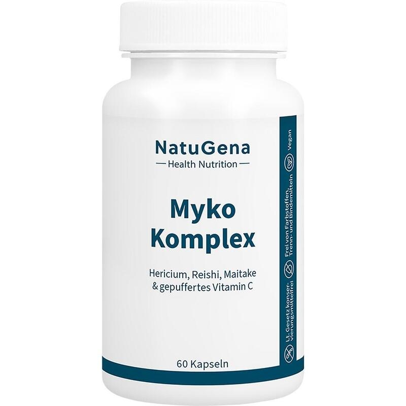 MYKO-KOMPLEX Reishi+Maitake+Vitamin C Kapseln