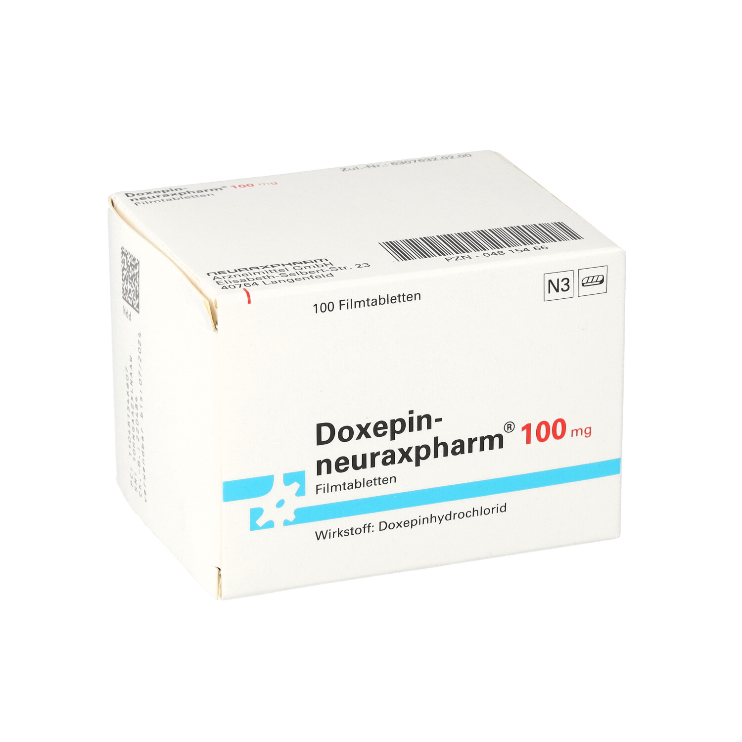 DOXEPIN-neuraxpharm 100 mg Filmtabletten