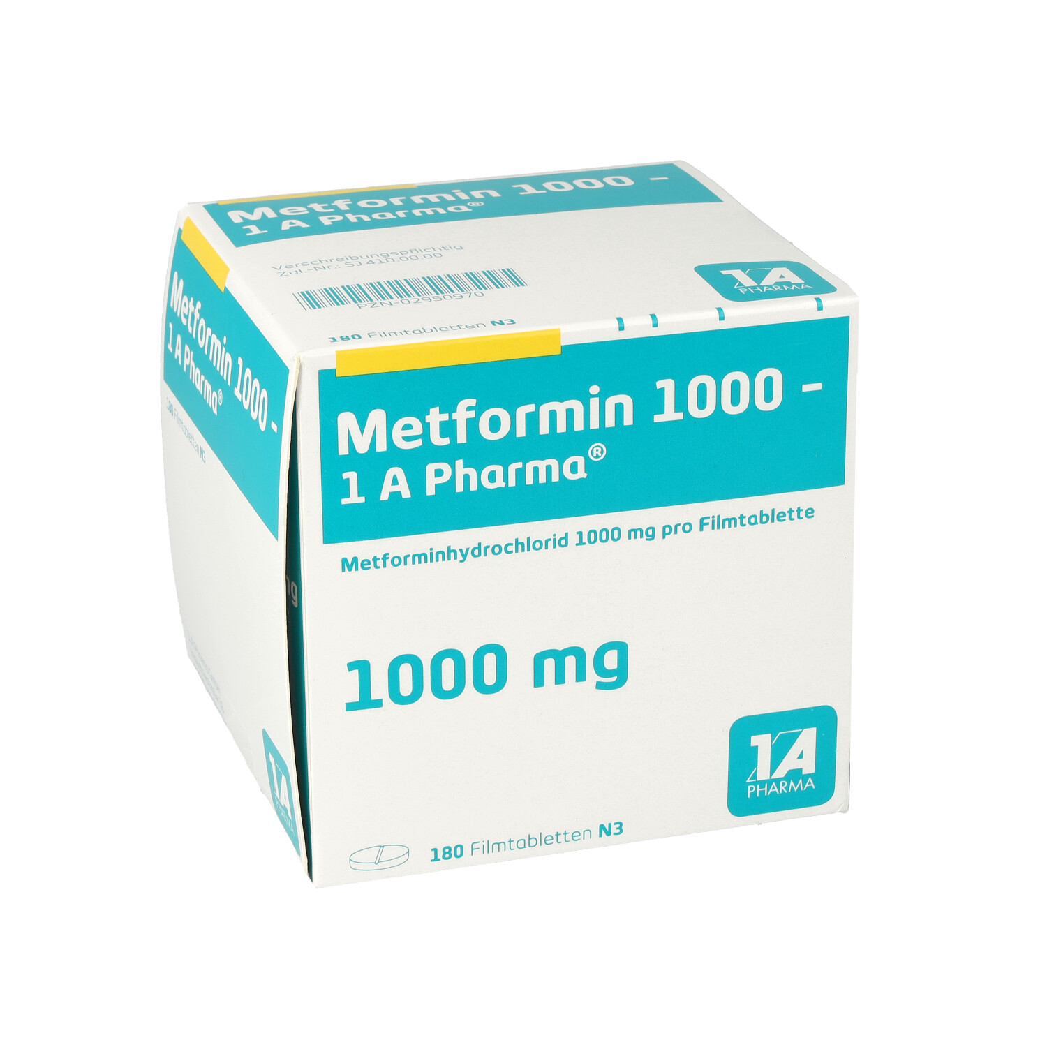 Metformin 1000 Preis 180 Stück