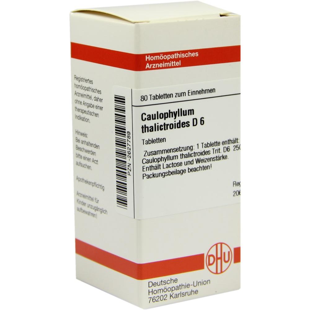CAULOPHYLLUM THALICTROIDES D 6 Tabletten