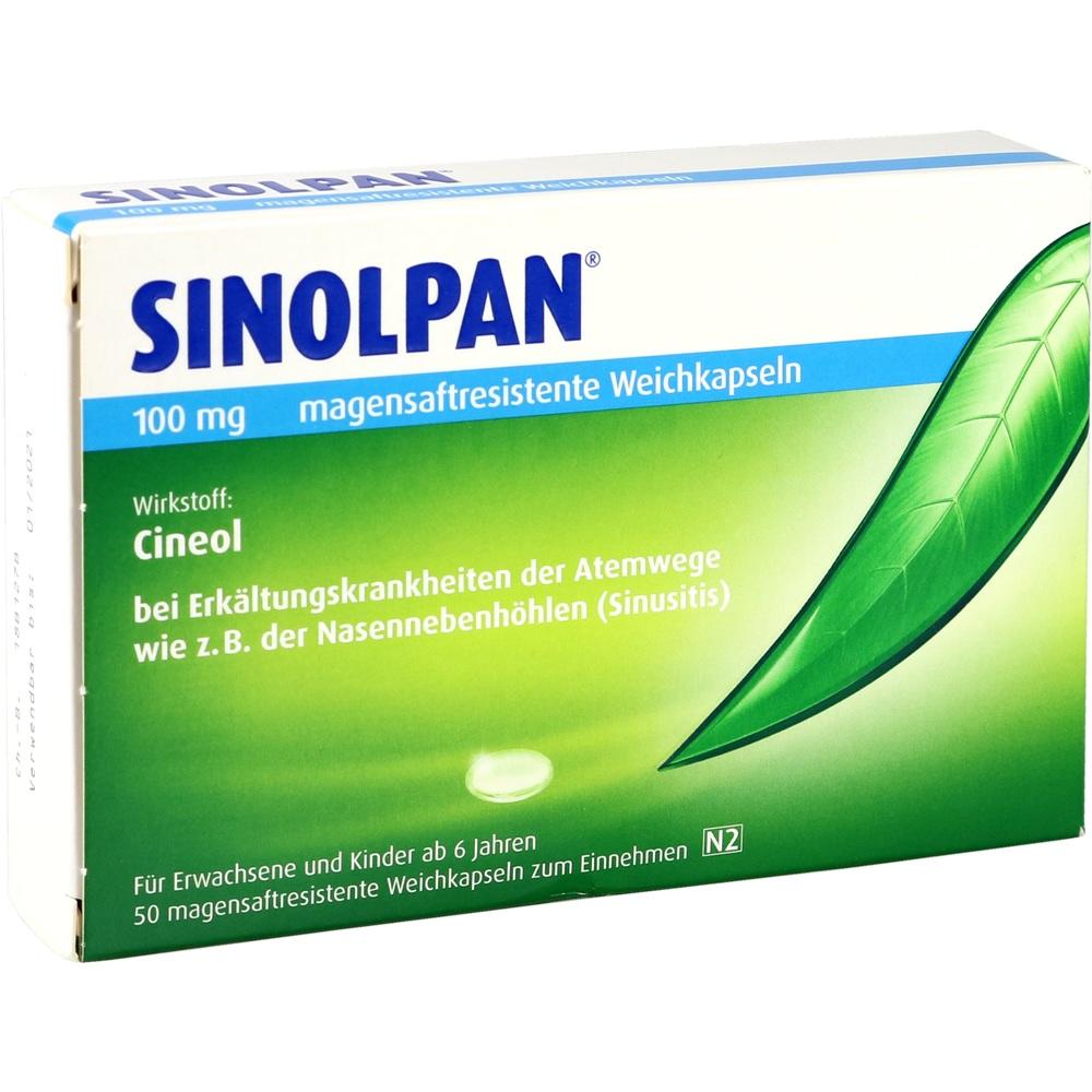 SINOLPAN 100 mg magensaftresistente Weichkapseln