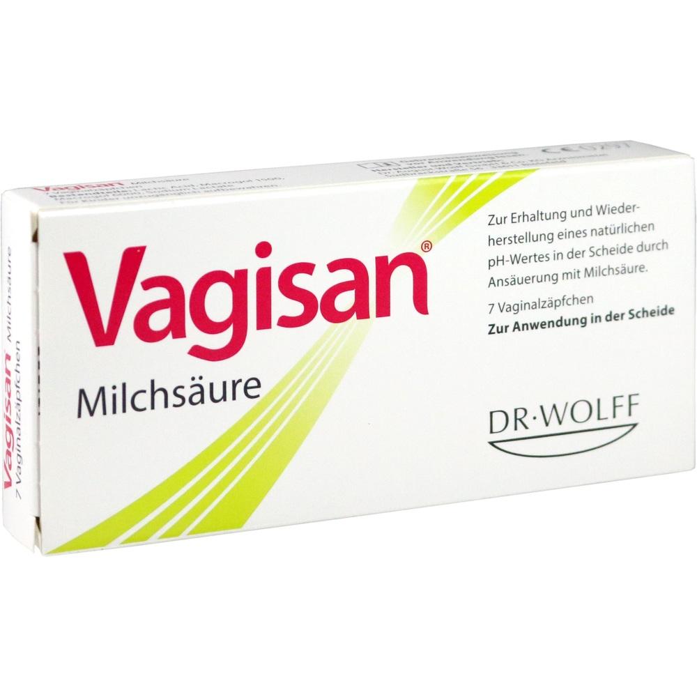 VAGISAN Milchsäure Vaginalzäpfchen