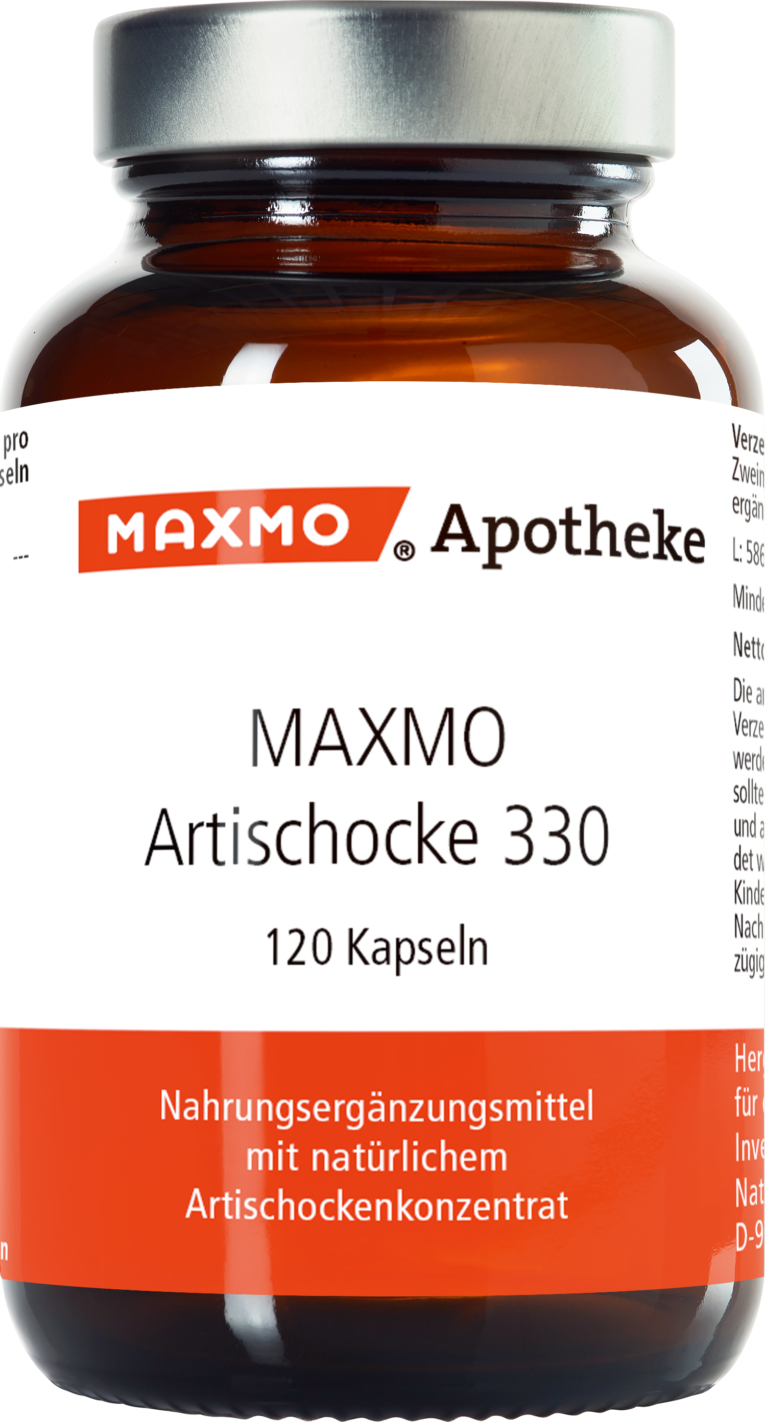 MAXMO Artischocke 330 Kapseln