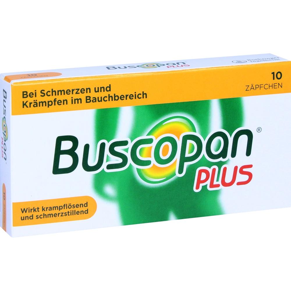 BUSCOPAN plus 10 mg/800 mg Suppositorien