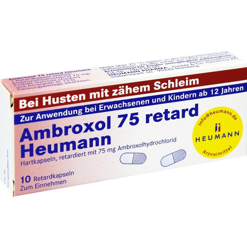 AMBROXOL 75 retard Heumann Kapseln