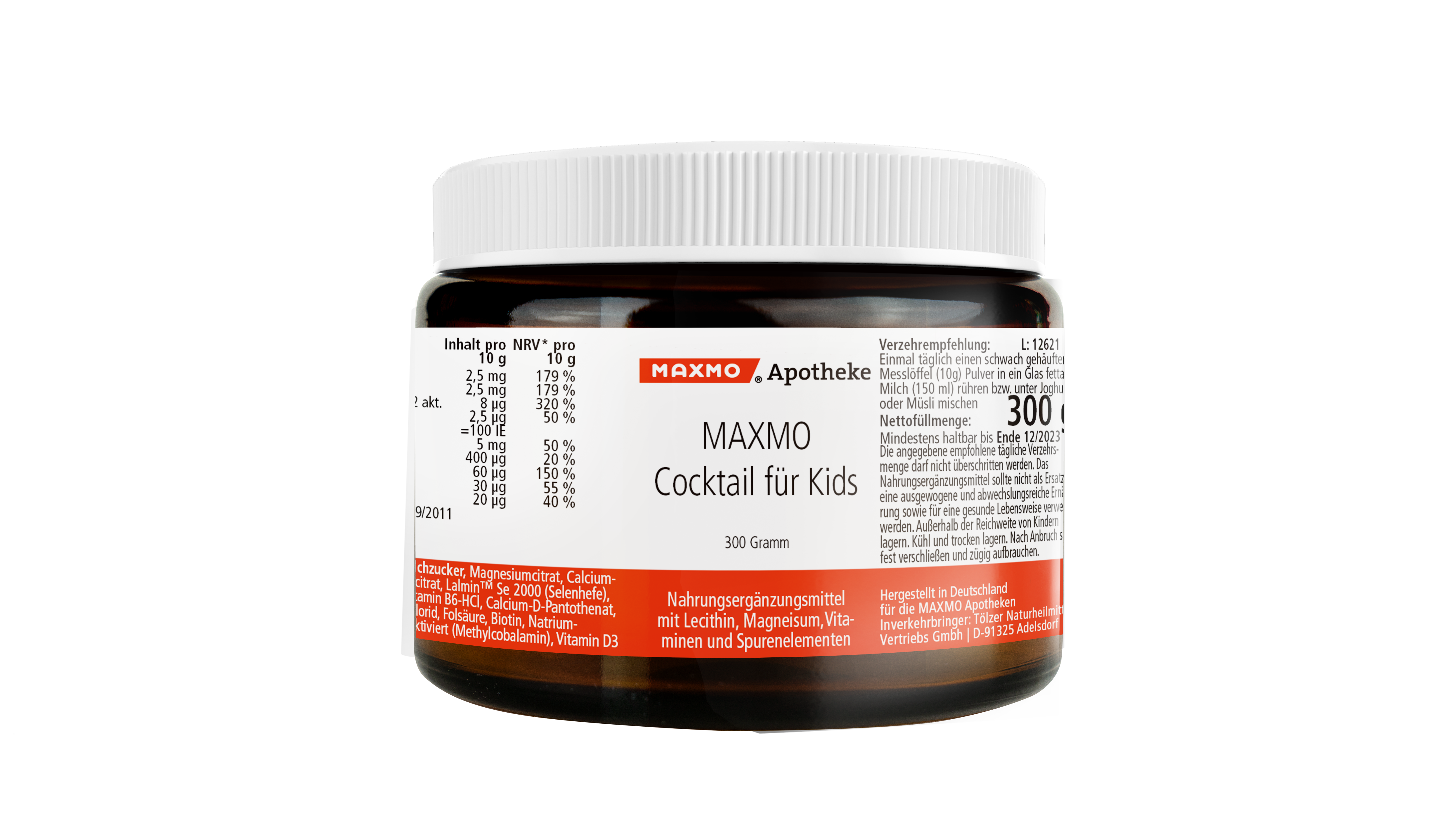 MAXMO Cocktail für Kids Pulver