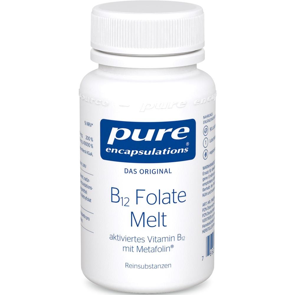 PURE ENCAPSULATIONS B12 Folate melt Lutschtabl.