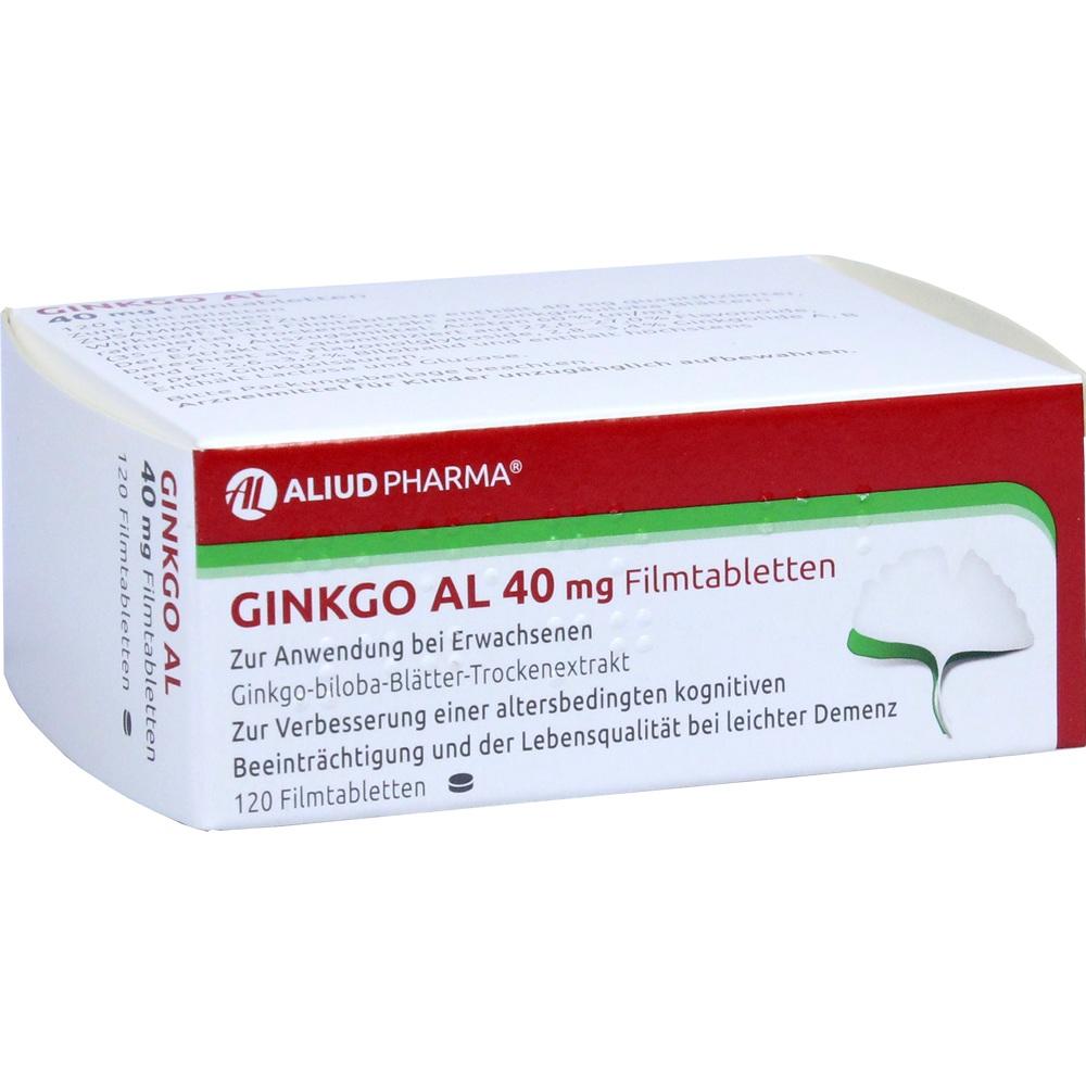 GINKGO AL 40 mg Filmtabletten