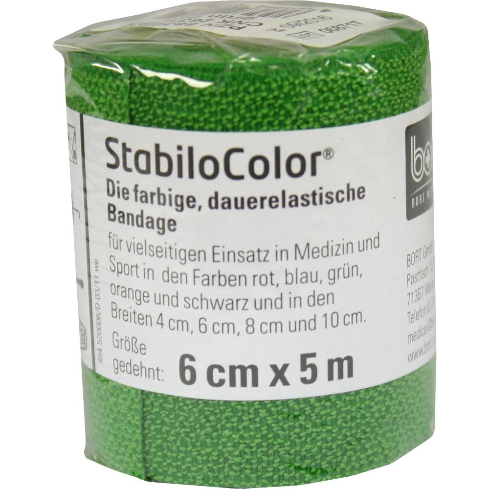 BORT StabiloColor Binde 6 cm grün