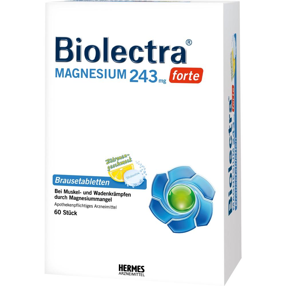 BIOLECTRA Magnesium 243 mg forte Zitrone Br.-Tabl.