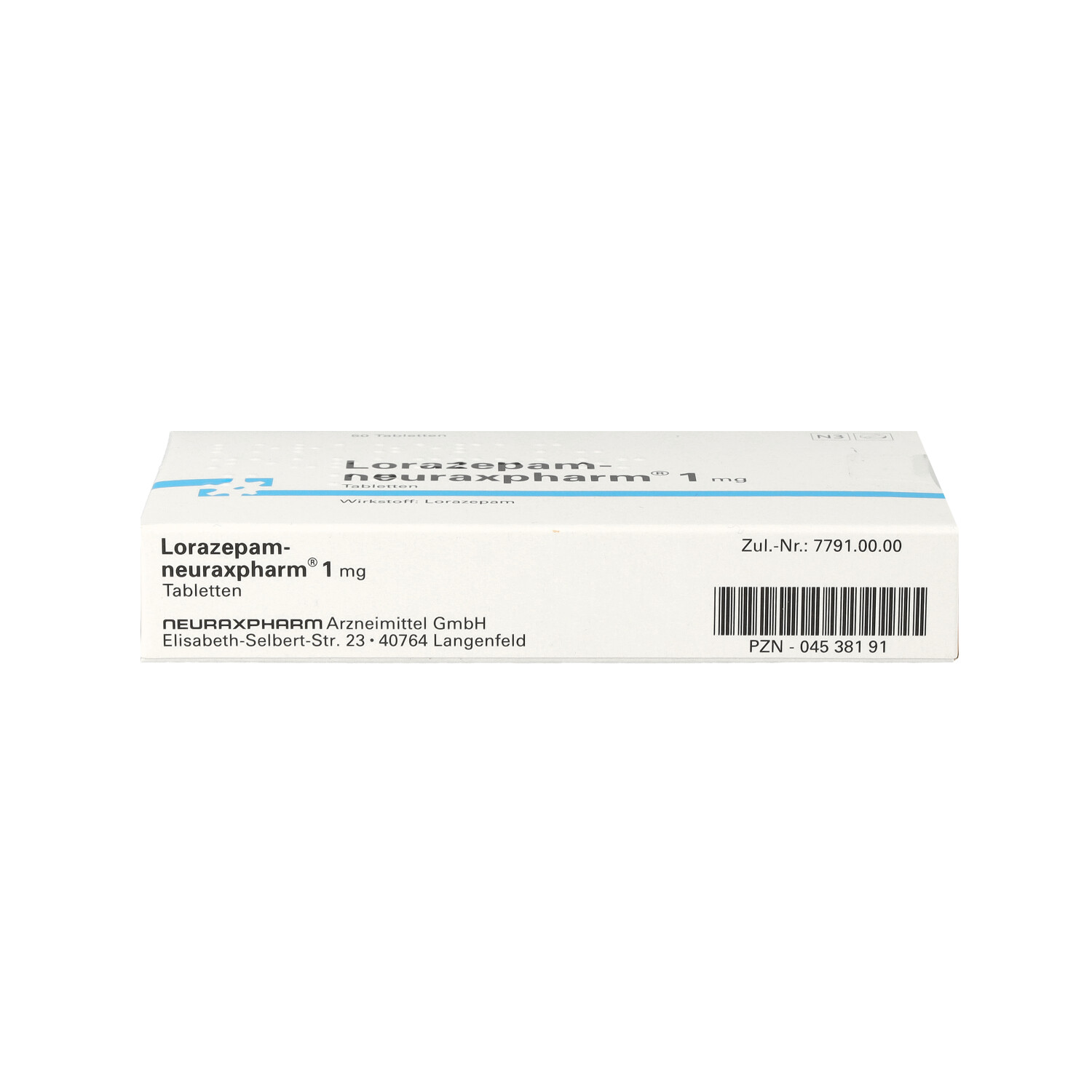 LORAZEPAM-neuraxpharm 1 mg Tabletten