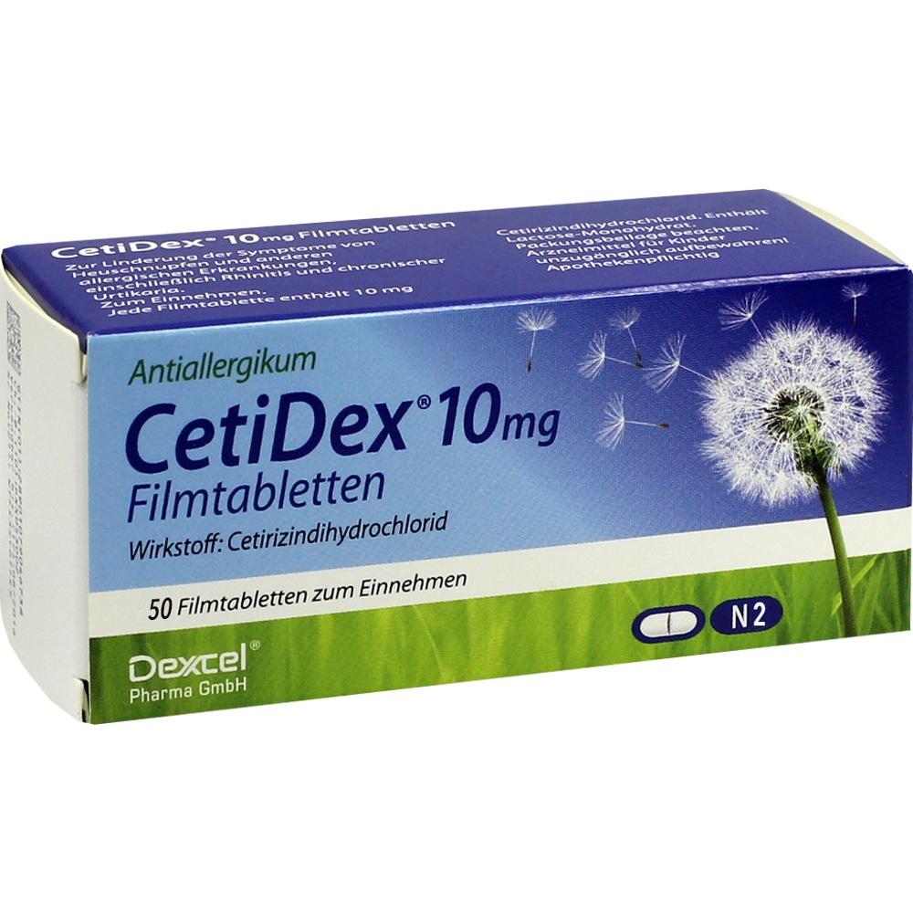 CETIDEX 10 mg Filmtabletten