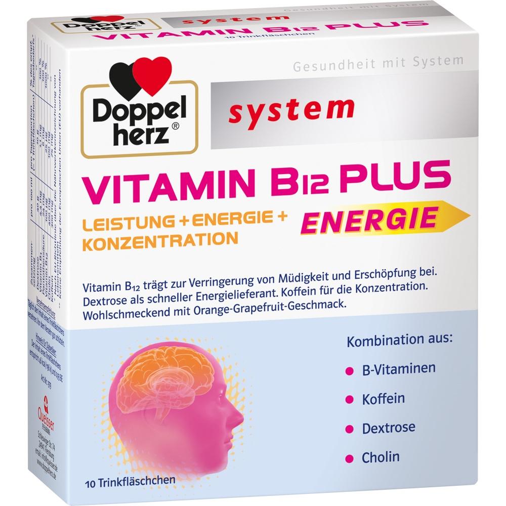 DOPPELHERZ Vitamin B12 Plus System Trinkampullen | 09071390