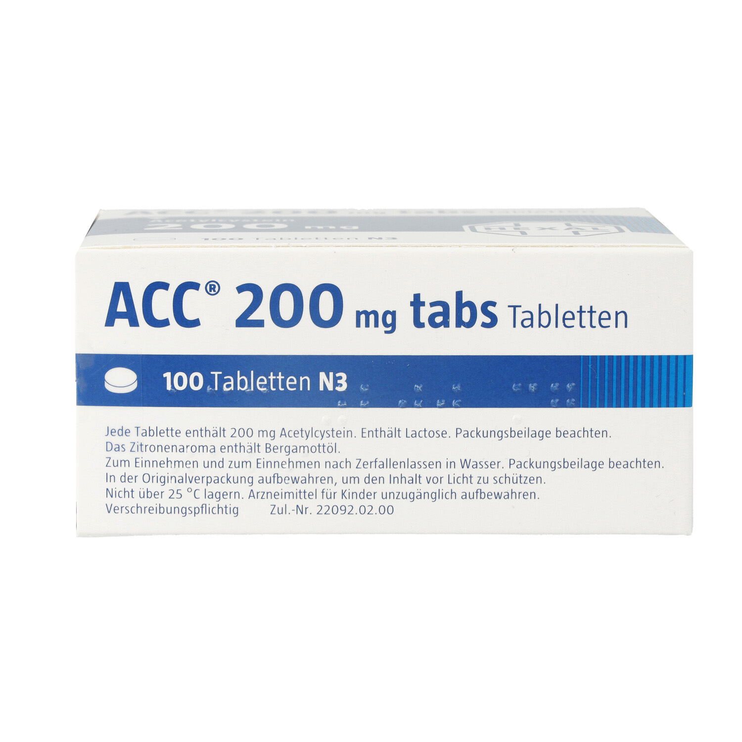 ACC 200 tabs Tabletten