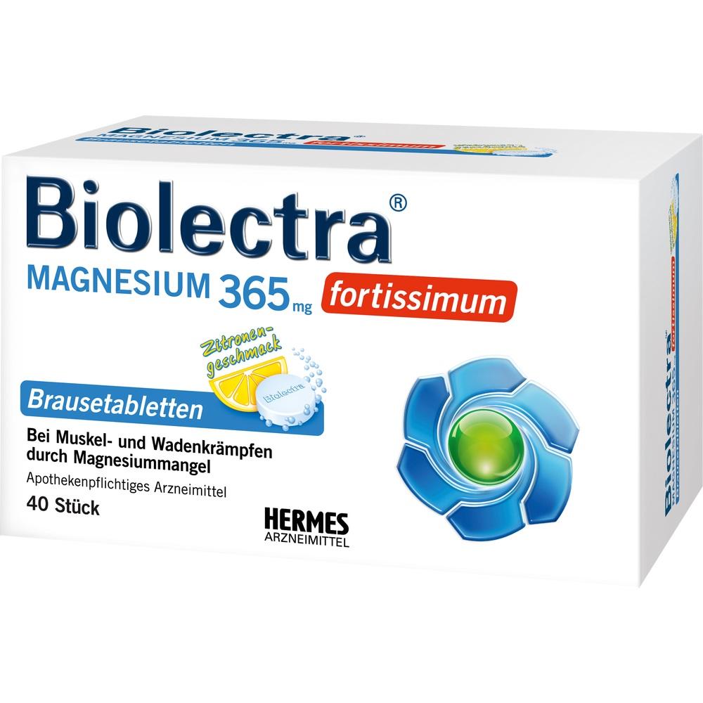 BIOLECTRA Magnesium 365 mg fortissimum Zitrone