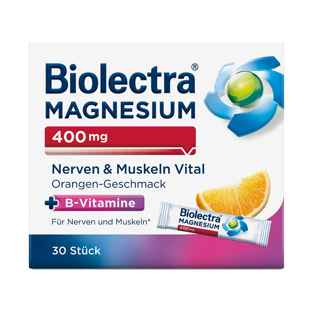 BIOLECTRA Magnesium 400 mg Nerven & Muskeln Vital