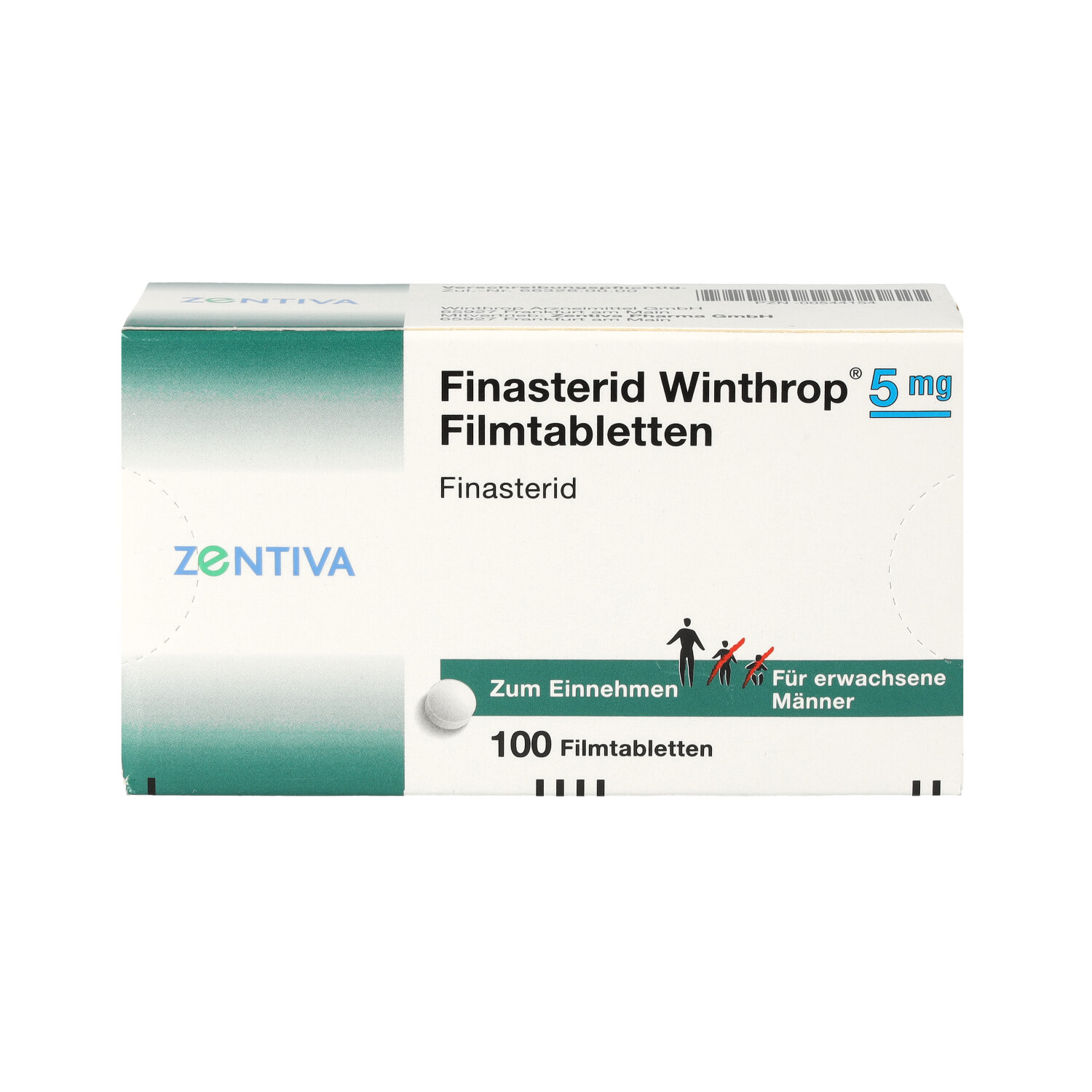 FINASTERID Winthrop 5 mg Filmtabletten