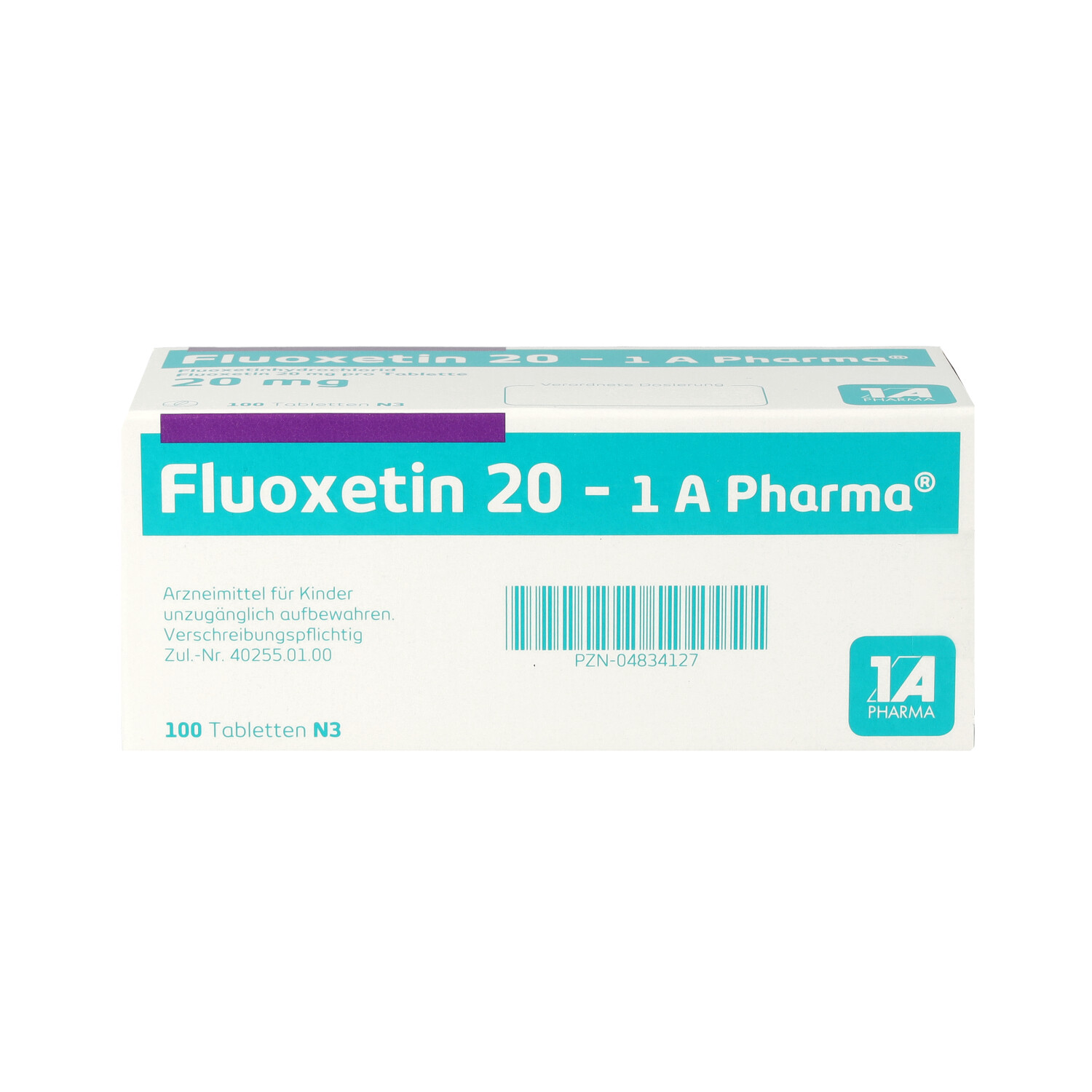 FLUOXETIN 20-1A Pharma Tabletten