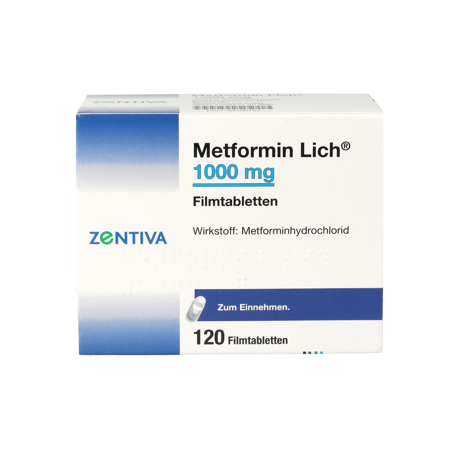 METFORMIN Lich 1.000 mg Filmtabletten