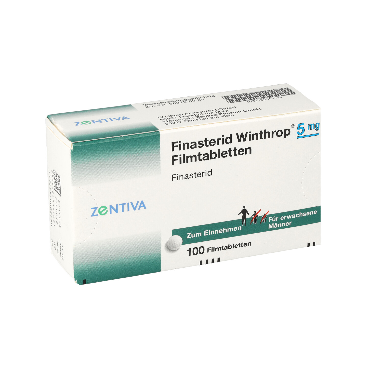 FINASTERID Winthrop 5 mg Filmtabletten