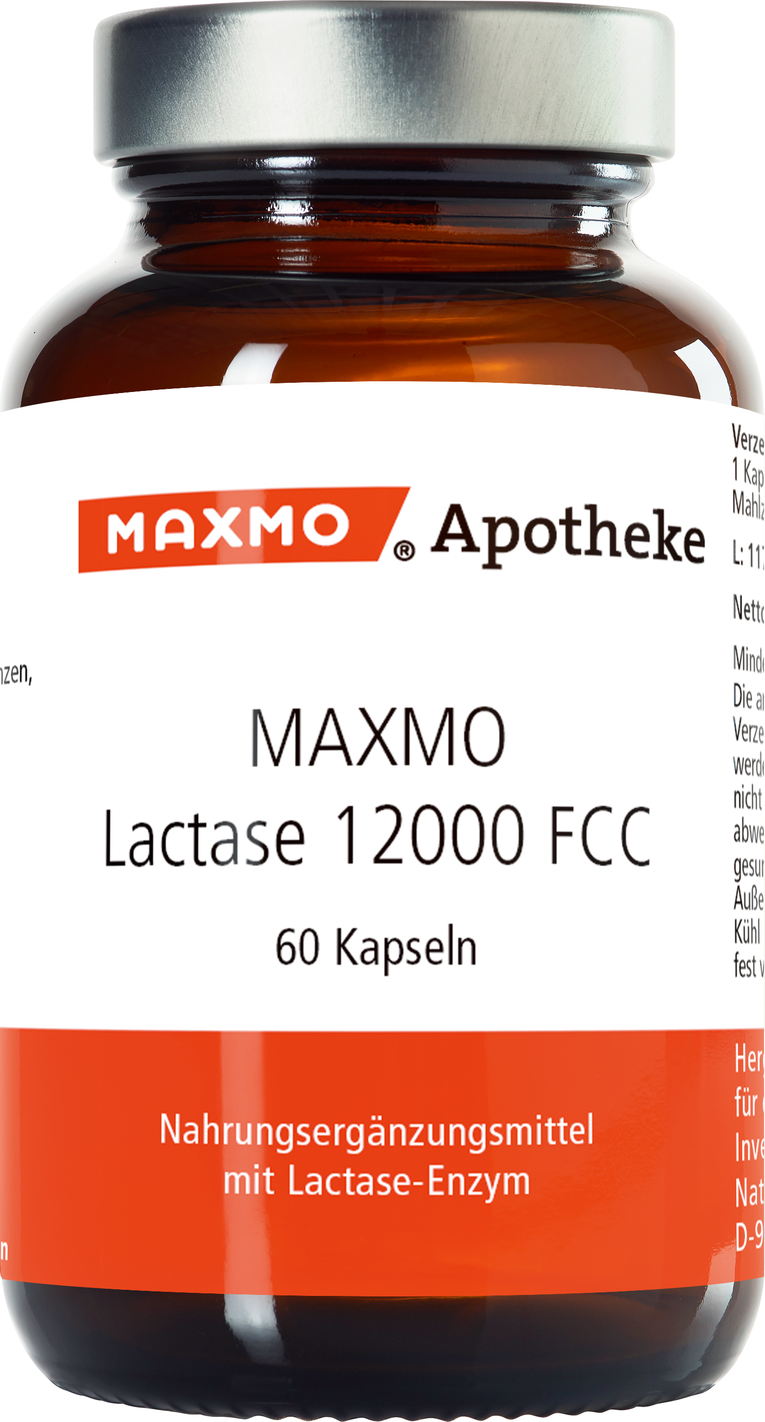 MAXMO Lactase 12.000 FCC Kapseln