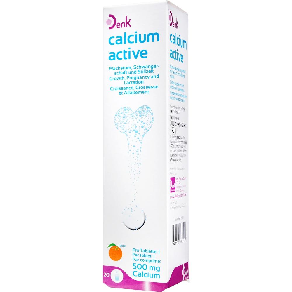 CALCIUM ACTIVE Denk 500 mg Brausetabletten