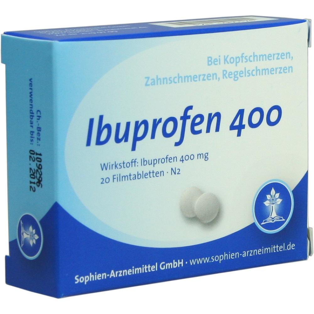 IBUPROFEN Sophien 400 Filmtabletten