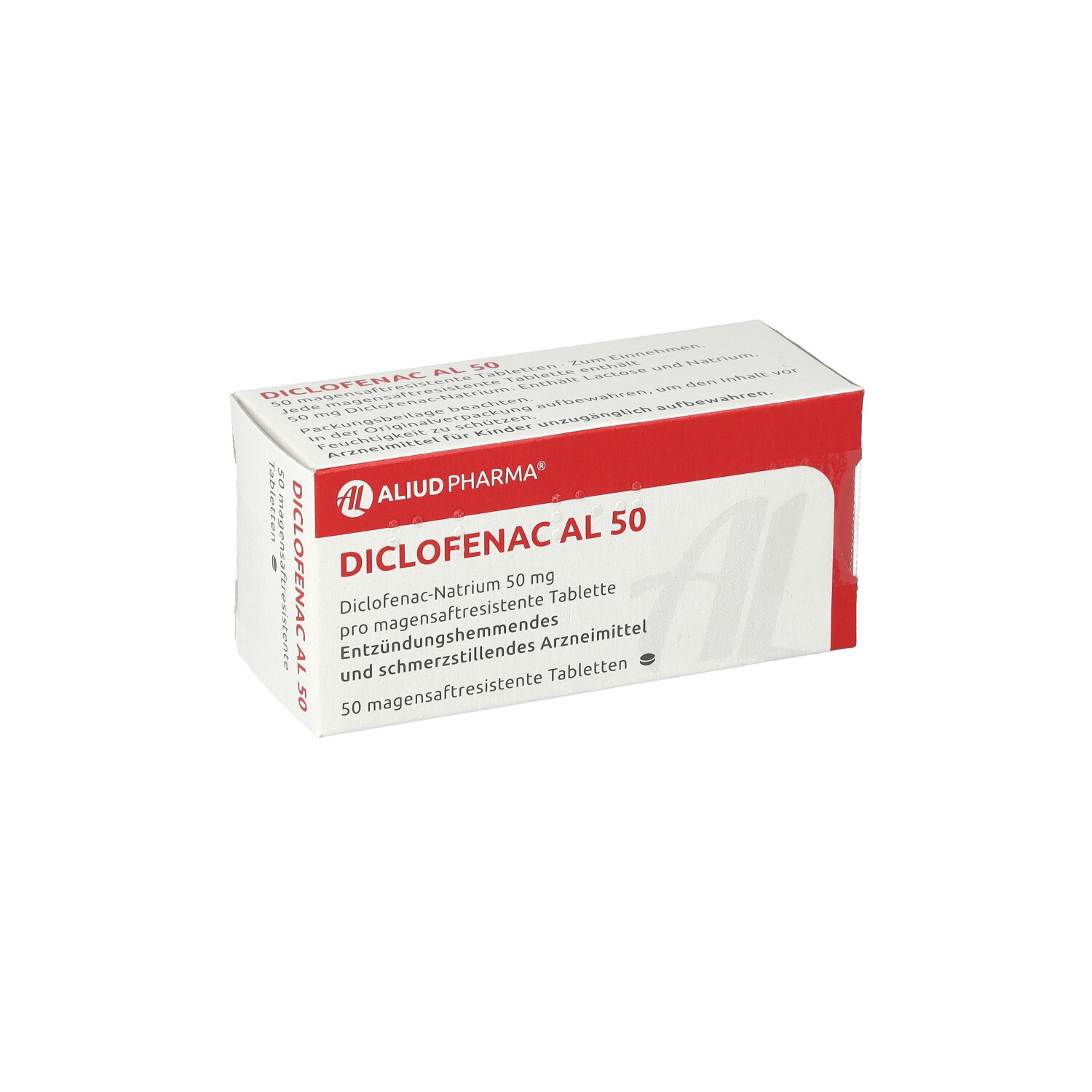 DICLOFENAC AL 50 magensaftresistente Tabletten
