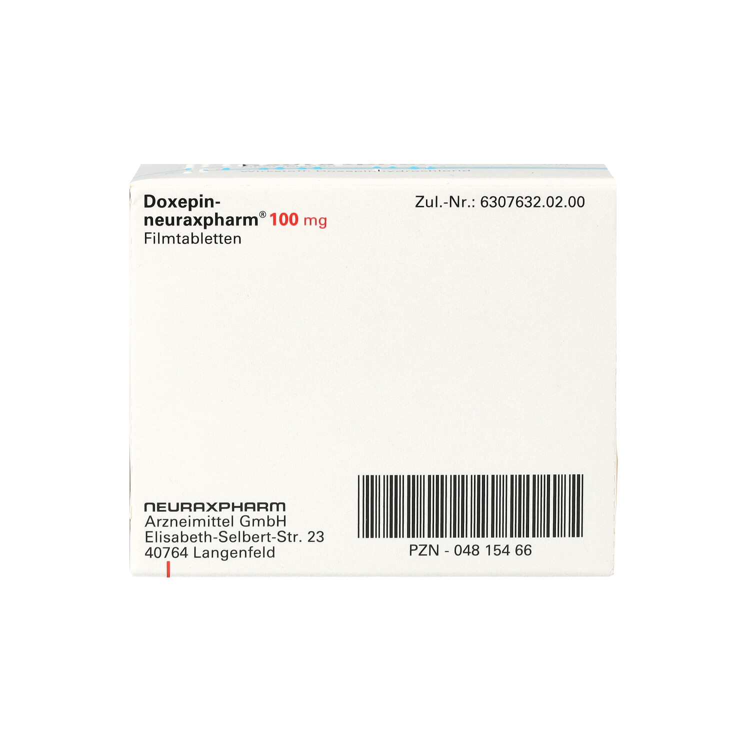 DOXEPIN-neuraxpharm 100 mg Filmtabletten