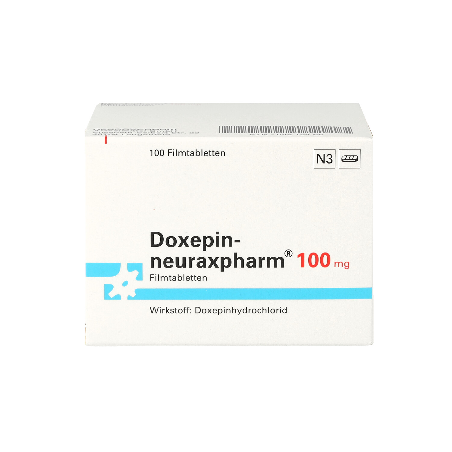 DOXEPIN-neuraxpharm 100 mg Filmtabletten