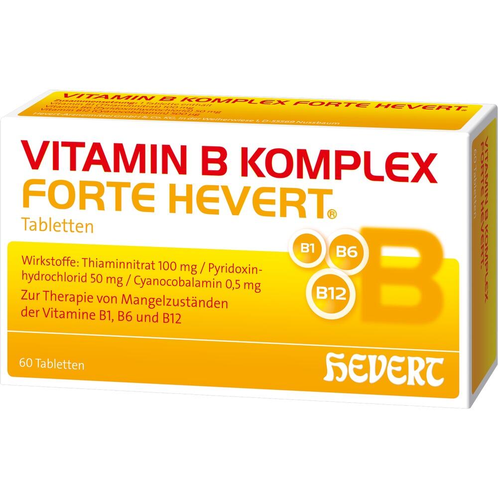 VITAMIN B KOMPLEX forte Hevert Tabletten