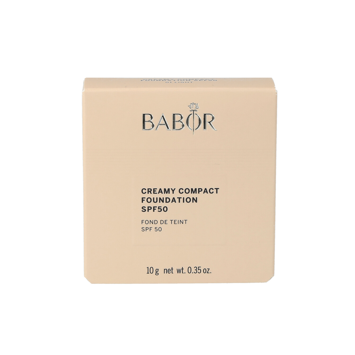 BABOR Creamy Compact Foundation SPF 50 01 light