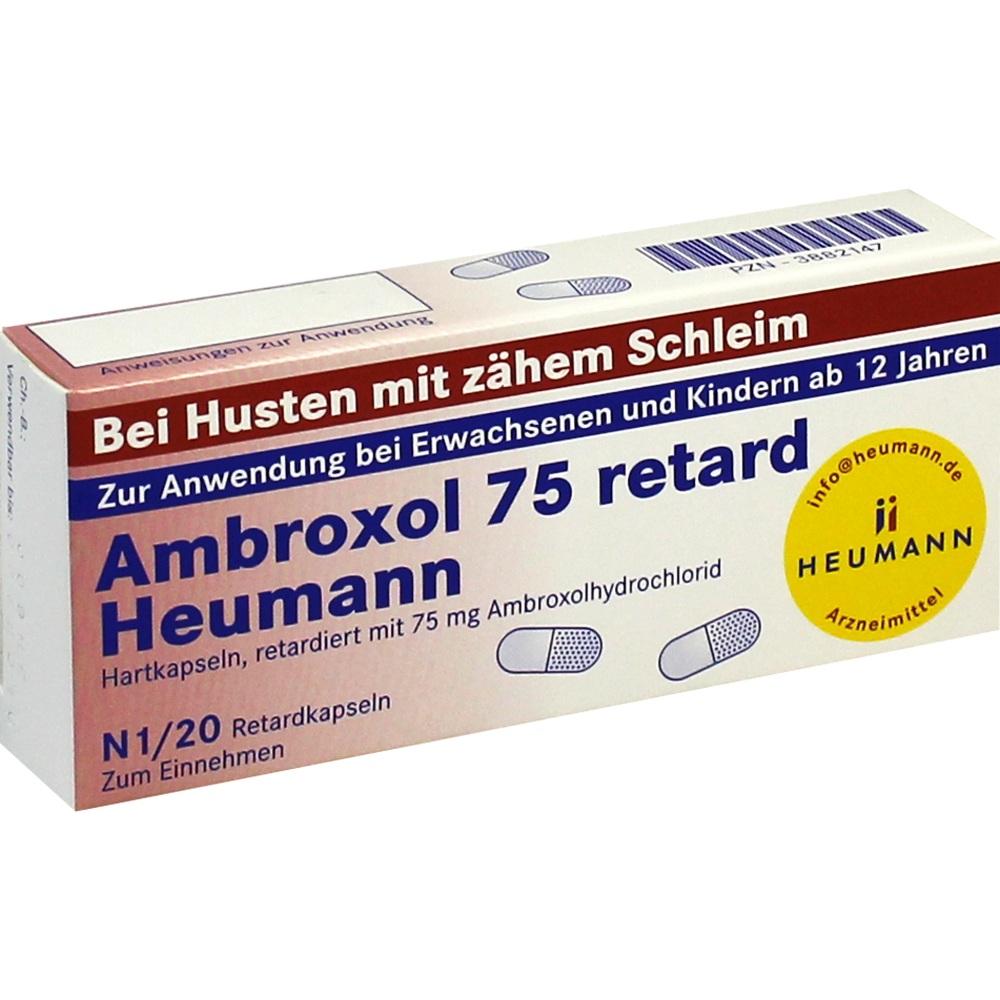 AMBROXOL 75 retard Heumann Kapseln