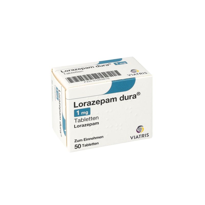 LORAZEPAM dura 1 mg Tabletten 01003816